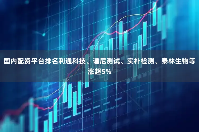 国内配资平台排名利通科技、谱尼测试、实朴检测、泰林生物等涨超5%